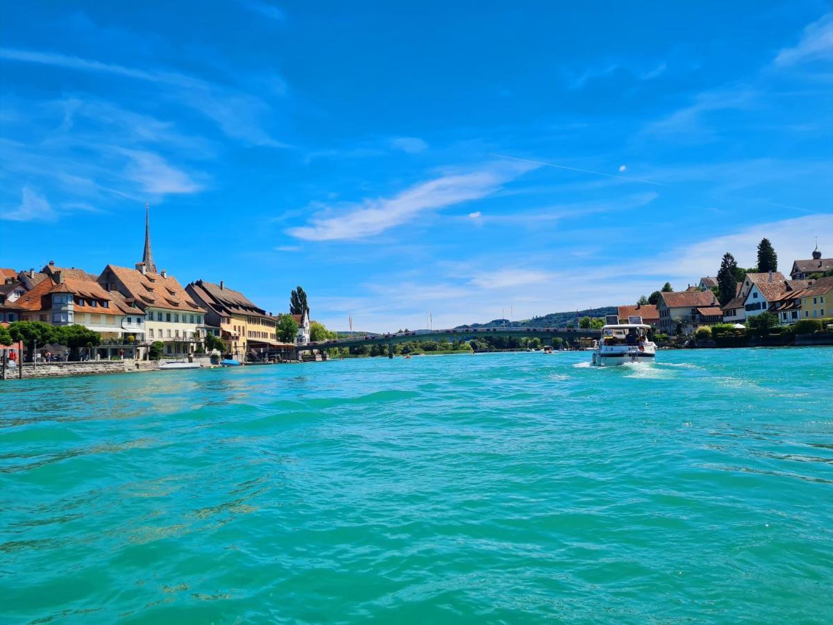 Ferienwohnung Rheinblick In Buesingen -Keine Monteure- Busingen Buitenkant foto